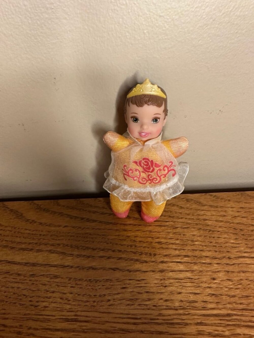 Tollytots Disney Belle Baby Doll Beauty and the Beast Princess 5.75” Soft Body